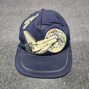 Vintage Kennedy Space Center Hat Cap Snap Back One Size NASA Progressive‎ 80s